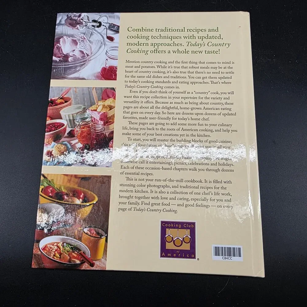 Today's Country Cooking Cookbook Recipes Cooking Club of America 2012 Photos